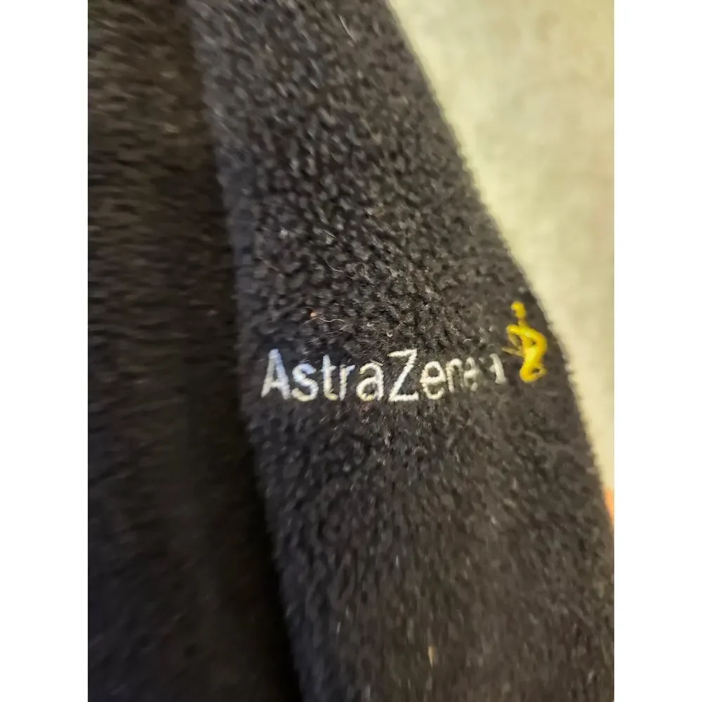 The North Face Fleece Jacket Men's XL Black Full Zip‎ Outdoor Hiking Pockets